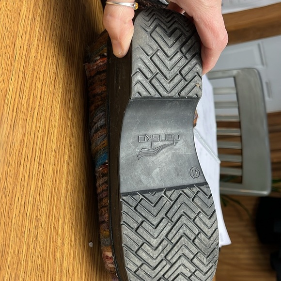 Dansko Colorful Yarn Clogs Ladies 41 - Picture 16 of 16